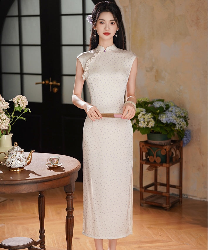 Lavender Dusk Cheongsam