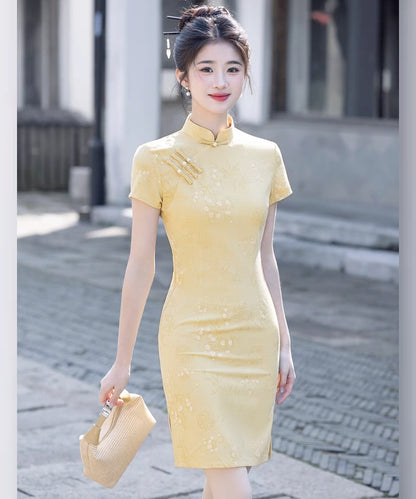 Spring Summer Petite Cheongsam