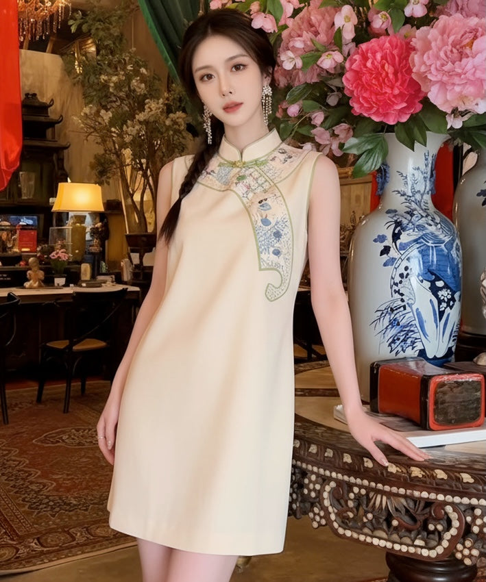 Jade Courtyard Petite Cheongsam