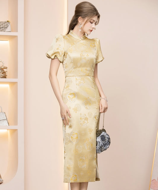 Lady Aureline Brocade Cheongsam