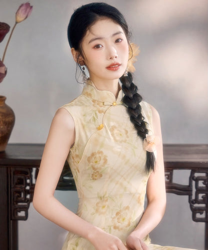 Apricot Haze Cheongsam