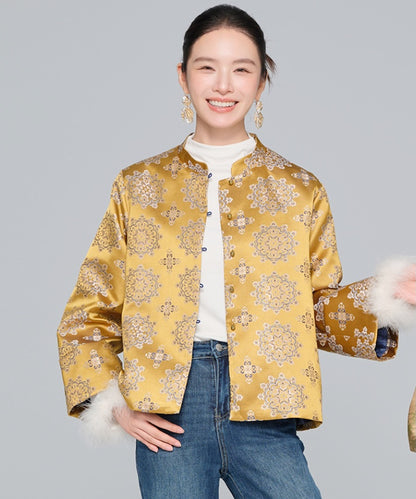 The Royal Brocade Cheongsam Coat-Jacket