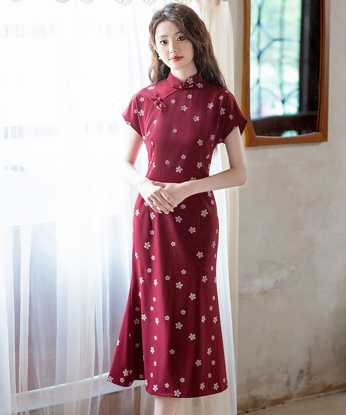 Ruby Fortune Cheongsam