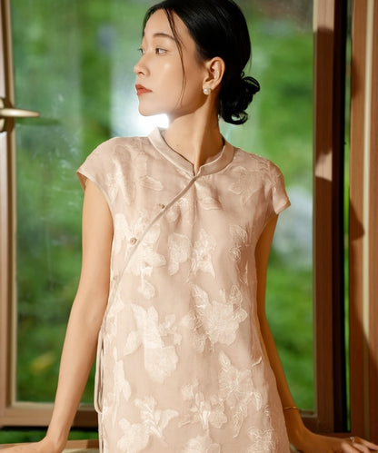 Chuer's Silk Cheongsam Dress