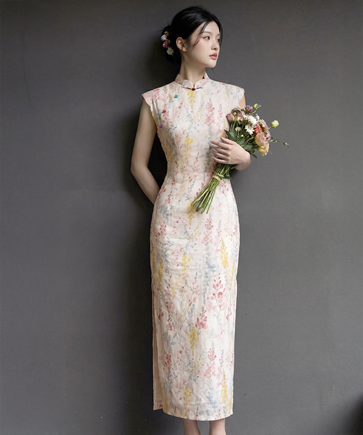 Cheongsam Wisteria Pastel
