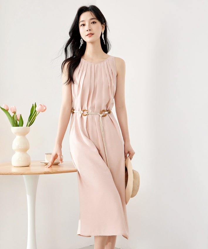 Rosalie Pleated Midi Dress