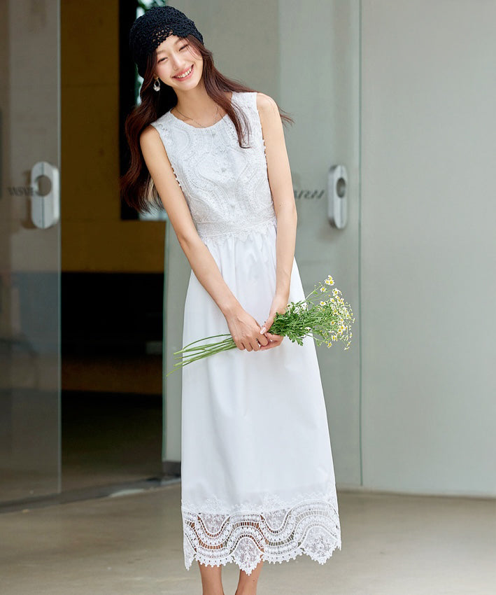 Camille Pure Lace Dress