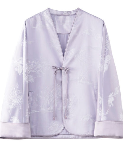 Lilan Tie-Front Jacket