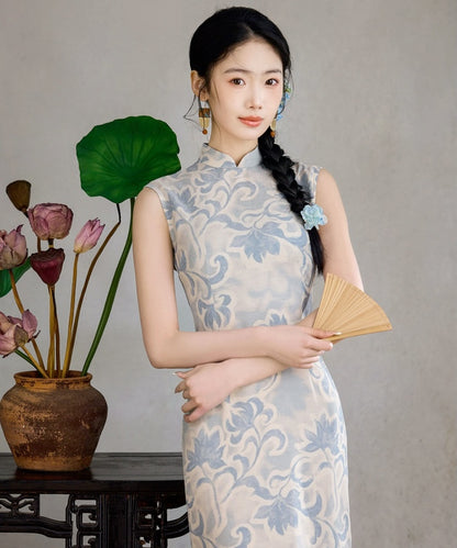 Qinghua Veil Cheongsam
