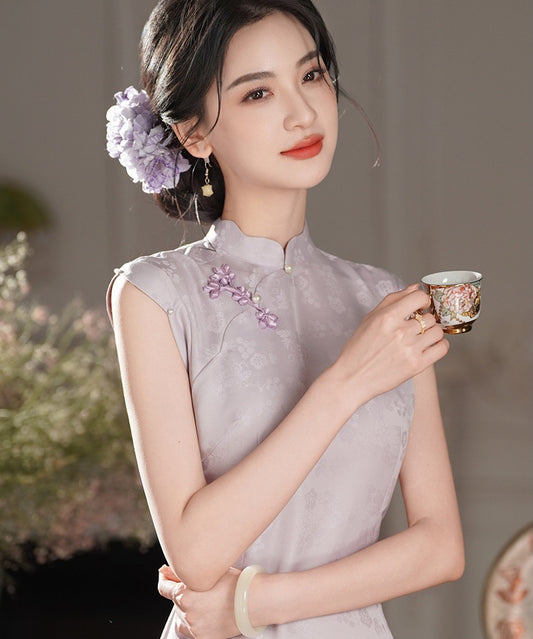 Lilac Reverie Cheongsam