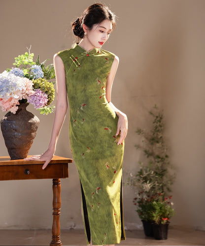 Verdant Koi Cheongsam
