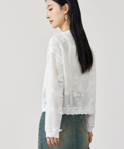 Jollie Hollow Lace Cheongsam Jacket