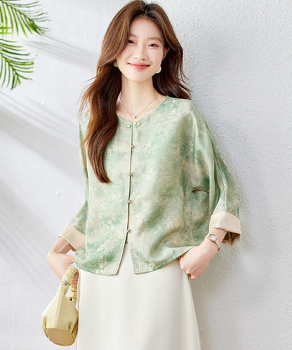 Soft Rose Cheongsam Jacket