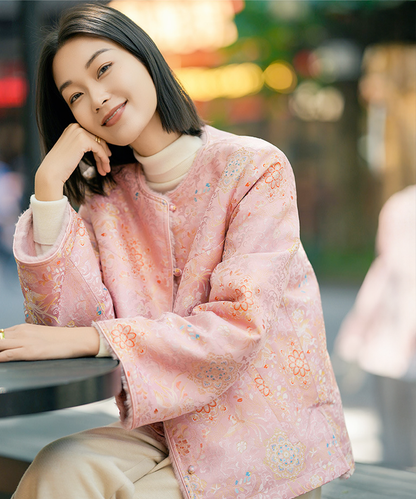 Song Brocade Reversible Winter Cheongsam Jacket