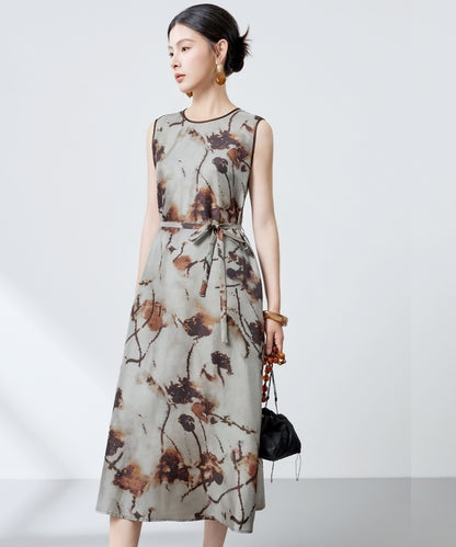 Willow Ink Silk Dress