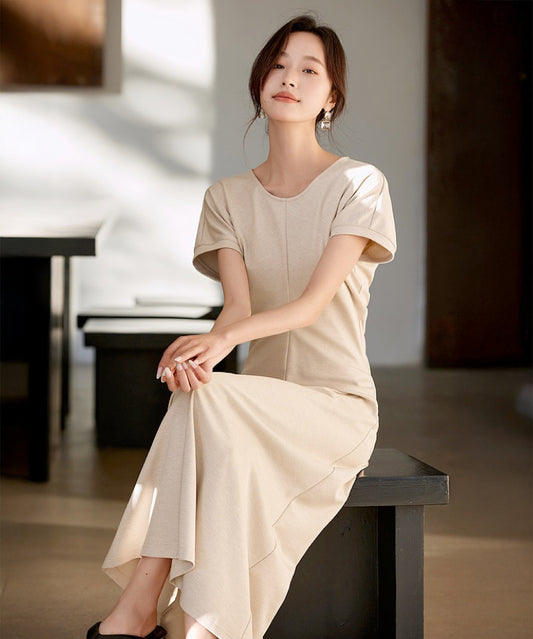 Selene Tie-Back Midi Dress