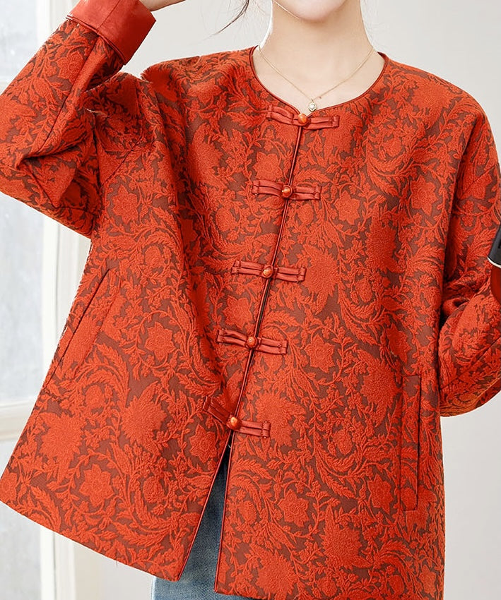Rouge Prosperity Cheongsam Jacket