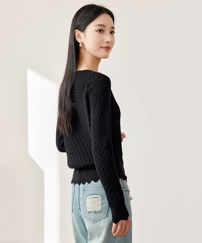 Sheryl Mandarin Knot Sweater