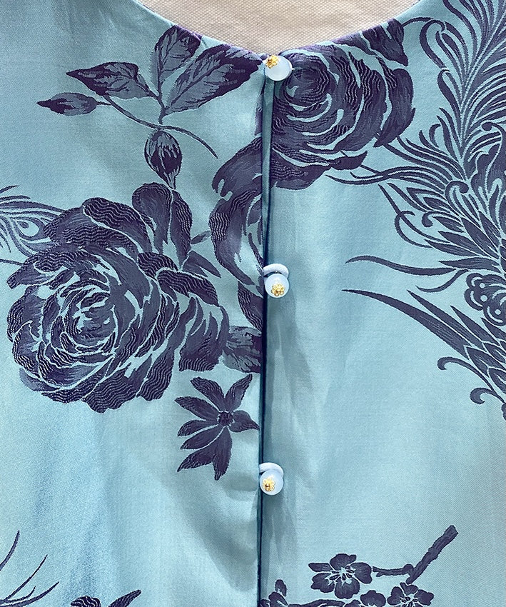 Lavender Peony Cheongsam Jacket