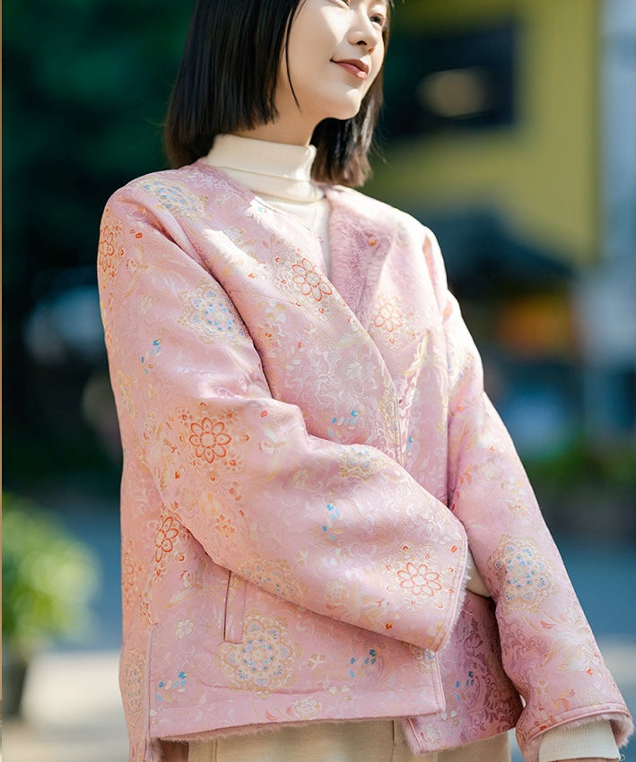 Song Brocade Reversible Winter Cheongsam Jacket