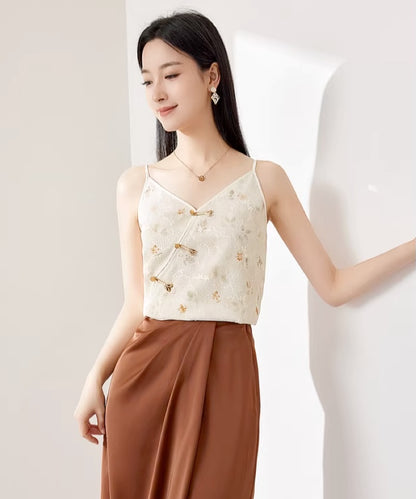 Autumn Oriental Knot Camisole Top