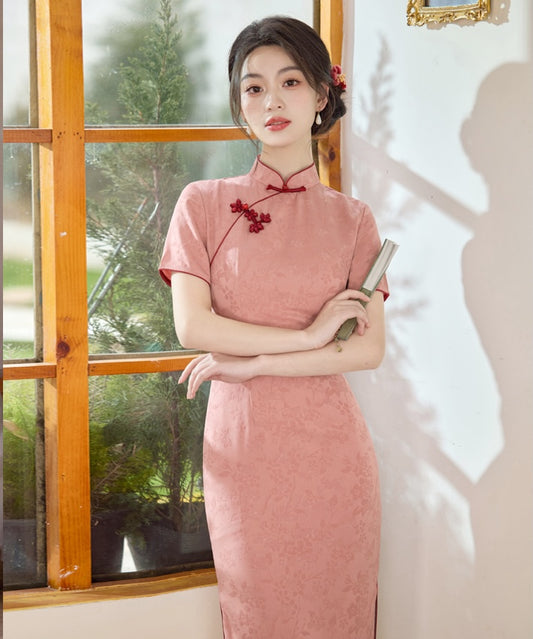 Peach Blossom Cheongsam