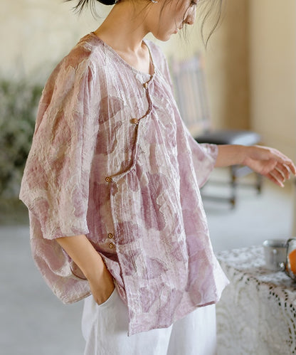 Willow Mist Modern Oriental Top
