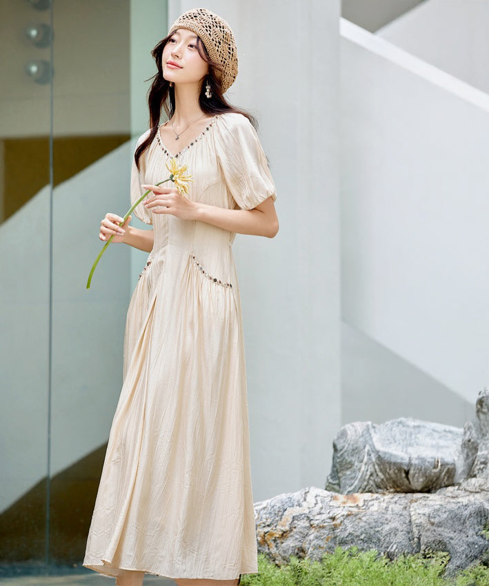 Soft Bloom Poise Dress