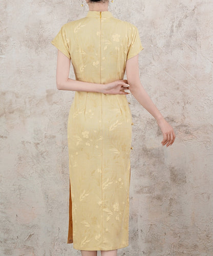 Daisy Yellow Cheongsam