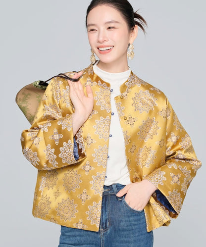 The Royal Brocade Cheongsam Coat-Jacket