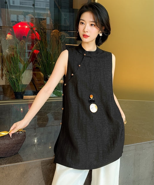Noire Essence Modern Oriental Top