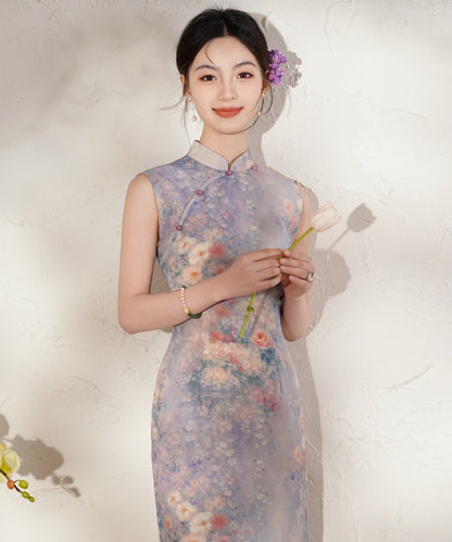 Lavender Cottage Cheongsam
