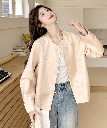 Champagne Blossom Cheongsam Jacket