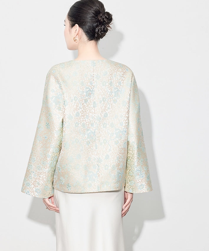 Aya Brocade Oriental Wrap