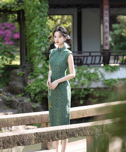 Juniper Mosaic Cheongsam