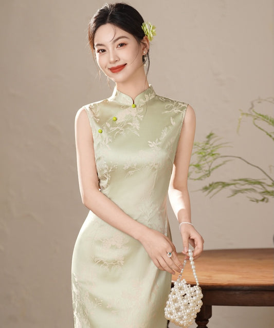 Celadon Grace Cheongsam