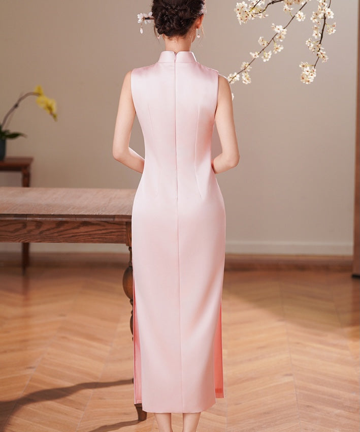 Pink Pearl Blossom Cheongsam
