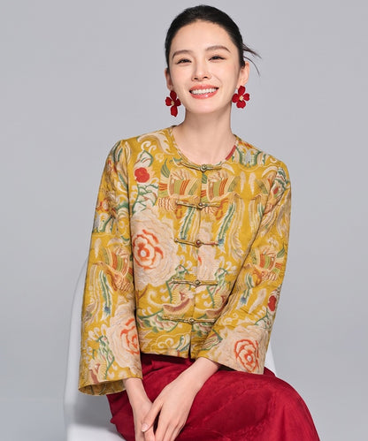Giacca cheongsam Imperial Plum