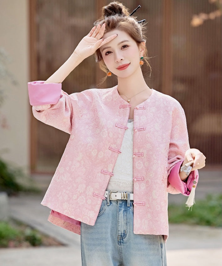 Peony Brocade Cheongsam Jacket