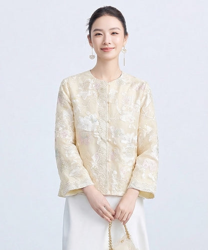 Soft Bloom Cheongsam Jacket