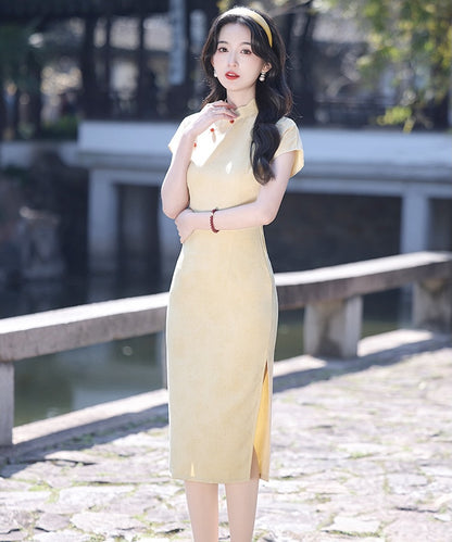 The Little Yellow Cheongsam