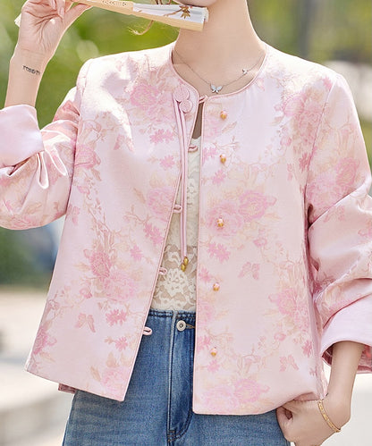 Petal Glow Cheongsam Jacket