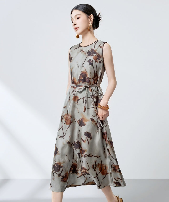 Willow Ink Silk Dress