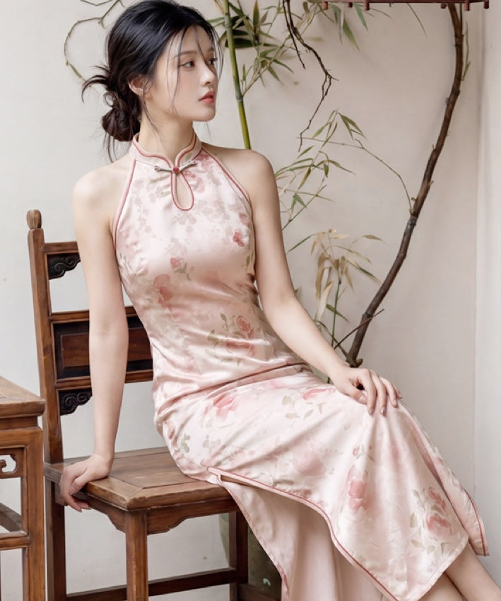Roselune Halter Cheongsam