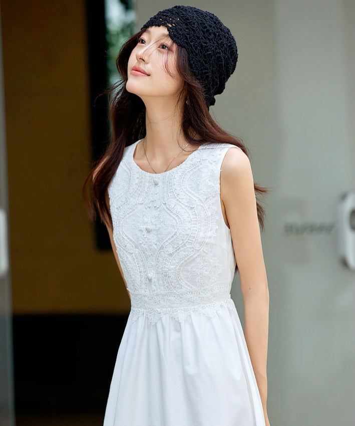 Camille Pure Lace Dress