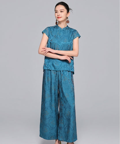 Verona Grace Cheongsam Top & Pants Set