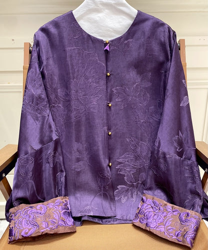 Imperial Plum Cheongsam Jacket