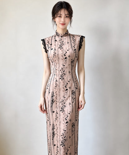 Rosewood Vine Cheongsam