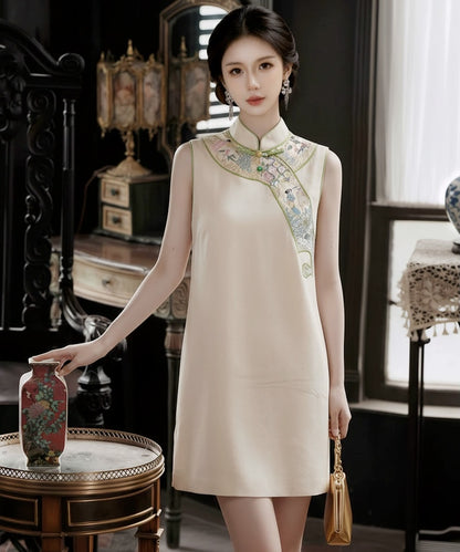 Jade Courtyard Petite Cheongsam