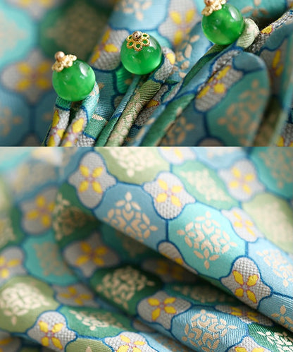 Ruyi Jade Silk Cheongsam Set